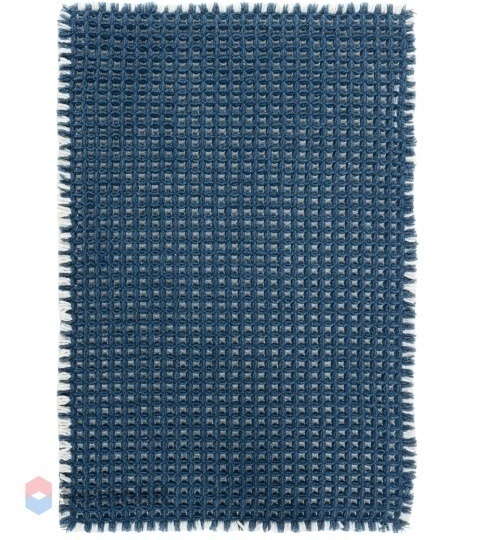 Коврик для ванной комнаты Fixsen Soft 400х600 мм синий FX-4001C