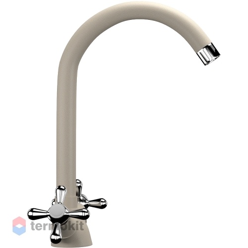 Смеситель для кухни Ulgran Classic бежевый U-012-328
