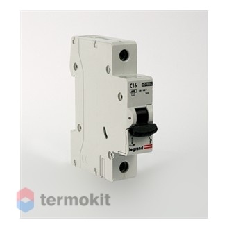 Автоматический выключатель Legrand TX3 6000 6 кА тип характеристики C 1П 230/400 В 25 А 404030