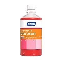 Паста колер Текс Универсал №01 Красная 0,5 л (12) 
