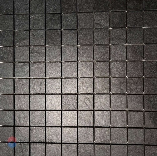 Керамическая плитка Grespania Annapurna Negro мозаика 30х30 (2,7х2,7)