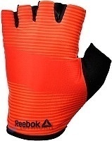 Тренировочные перчатки Reebok (без пальцев) красные размер XL RAGB-11237RD