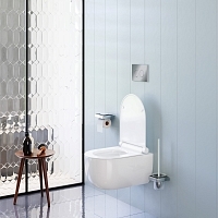 Унитаз подвесной Damixa Scandinavian Pure с сиденьем микролифт DX36C1701SC УЦЕНЕННЫЙ