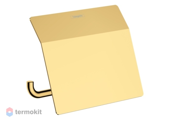 Держатель для туалетной бумаги Hansgrohe AddStoris полированное золото 41753990
