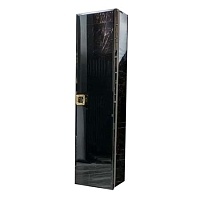 Шкаф-колонна Armadi Art Lucido 35 подвесной черный глянцевый 772-GB