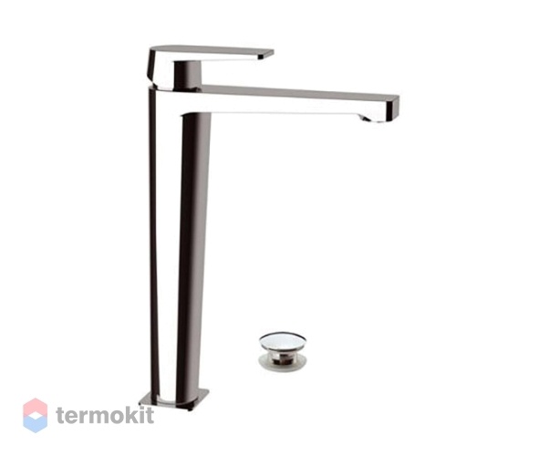 Смеситель для раковины высокий Remer Dream с донным клапаном D10L