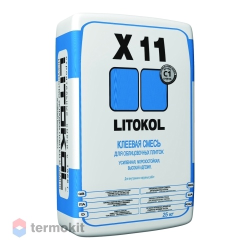 Клей Litokol X11 Evo серый 25кг