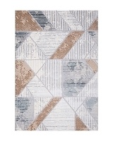 Ковёр Arda Peru 300x400 прямоугольный серый/бежевый C073A