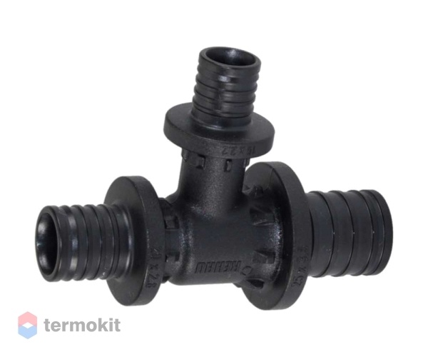 Тройник Rehau Rautitan PX с уменьшенным боковым и торцевым проходом 32-25-25