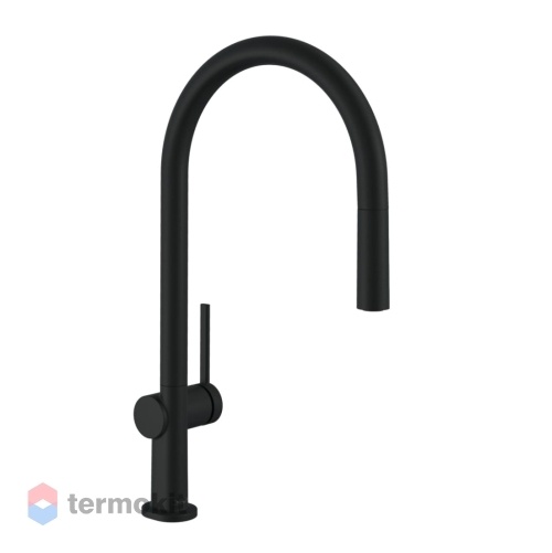 Смеситель для кухни Hansgrohe Talis M54 черный матовый 72802670