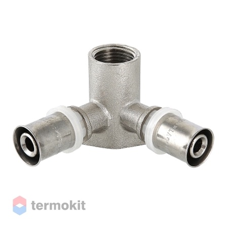 Пресс-водорозетка проходная Valtec 16 х 1/2"