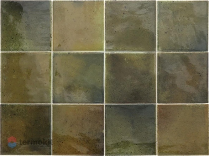 Керамическая плитка Equipe Hanoi 30014 Wild Olive настенная 10x10