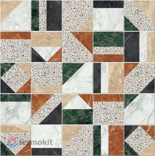 Керамогранит ABK Play Marble White (mix) 20х20