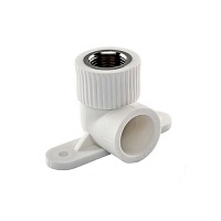 FORA Угольник комбинированный ВР с креплением 20x1/2&quot; сталь