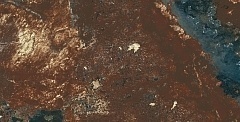 Керамогранит Arcadia Ceramica Vulcano Azzurro Metallic 60x120