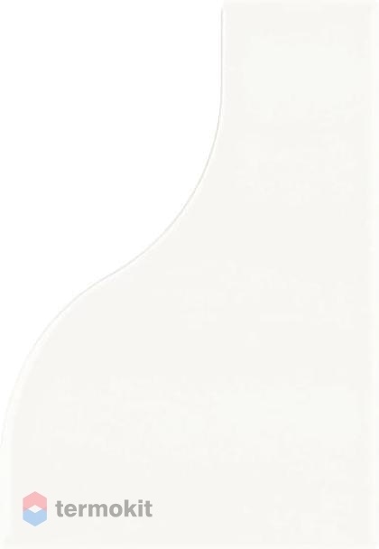 Керамическая плитка Equipe Curve 28865 White Matt настенная 8,3x12 