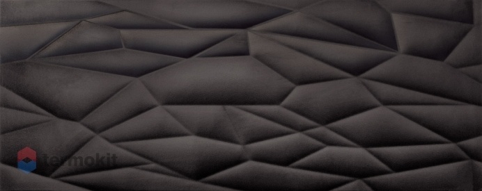 Керамическая плитка Tubadzin Tokyo W-Mitaka black structure настенная 29,8x74,8