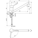 Смеситель для кухни Ideal Standard CERALOOK BC292AA