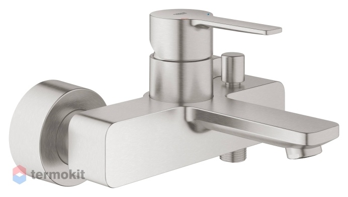 Смеситель для ванны и душа GROHE Lineare нержавеющая сталь 33849DC1