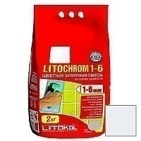 Затирка Litokol цементная Litochrom 1-6 C.120 Светло-Голубой 2кг