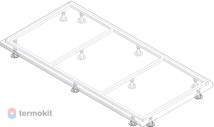 Каркас для поддона Creto Ares, Scala, Etna 120x90