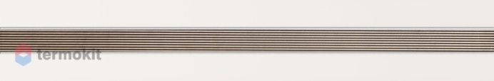 Керамическая плитка Tubadzin Monaco L-Massenet Blanc бордюр 7,3х59,8