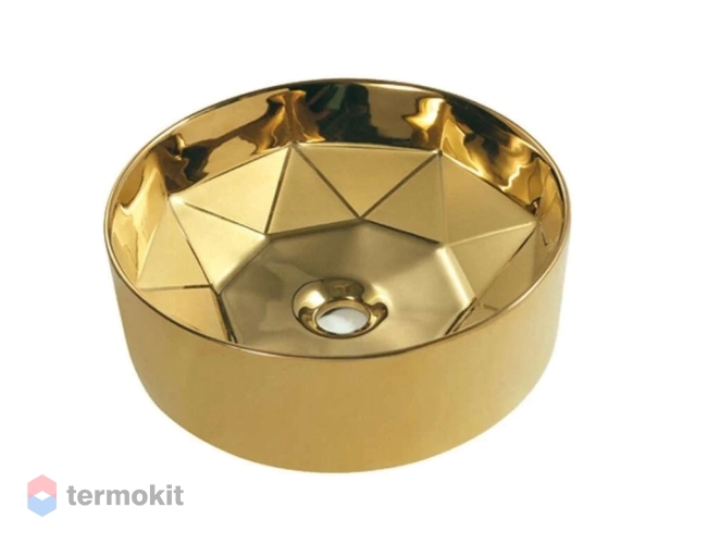 Раковина Armadi Art Vallessi 40 золото 864