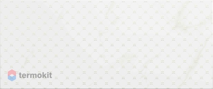 Керамическая плитка Creto Forza Stravero White 01 (D0427Y29601) декор 25х60