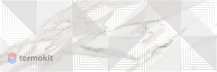 Керамическая плитка Laparet Balance Декор белый 25х75