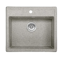 Мойка для кухни AquaGranitEx M-56 серый M-56 (310)