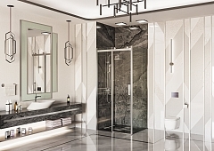 Душевой уголок Ambassador Benefit 2000x1200x900 хром 19021101HX-90HX