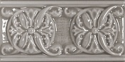 Керамическая плитка Cevica Plus Classic 10 Cement Бордюр 7,5x15