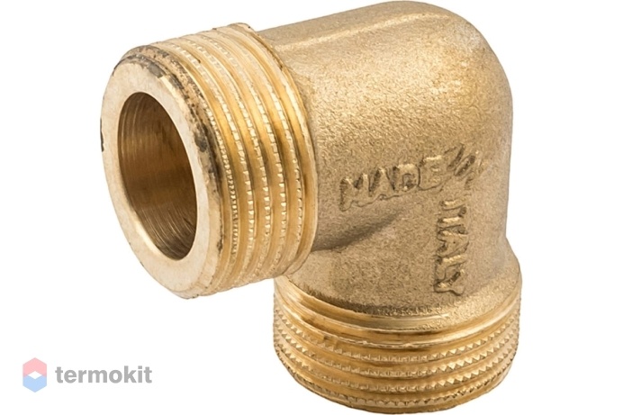 Elsen Угольник 90° НН 1", 1" латунь