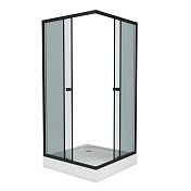 Душевой уголок Niagara Eco 1950x900x900 (тонированное стекло) черный NG-009-14QT