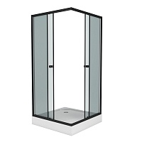Душевой уголок Niagara Eco 1950x900x900 (тонированное стекло) черный NG-009-14QT
