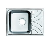 Мойка для кухни IDDIS Arro полированная 605х440 ARR60PLi77 хром левая