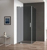 Душевой уголок Cezares SLIDER 1950x900x900 (тонированное стекло) хром SLIDER-AH-1-90-90/100-GRIGIO-Cr