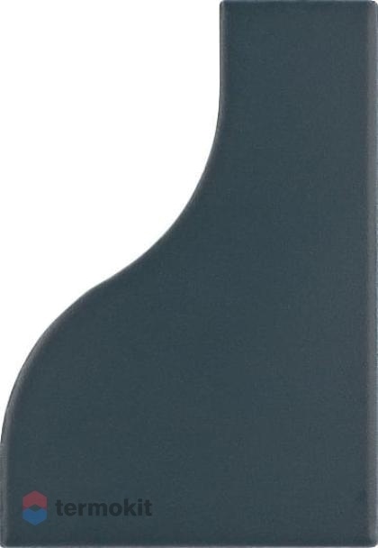 Керамическая плитка Equipe Curve 28864 Ink Blue Matt настенная 8,3x12