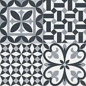 Керамогранит Gayafores Heritage Black декор 33,15x33,15