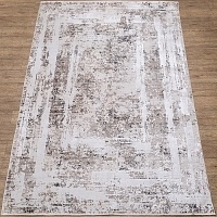 Ковёр Kitroom Vella 80х150 прямоугольный серый/коричневый EC41C
