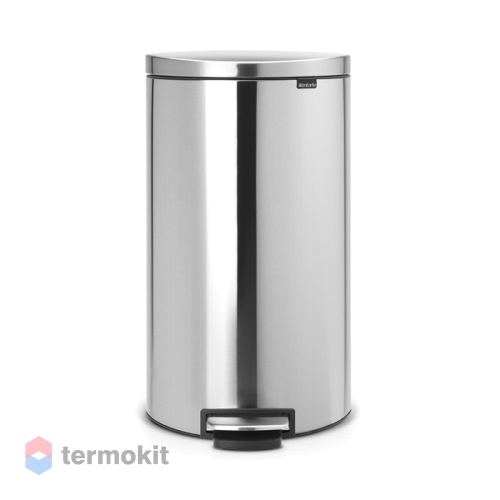 Мусорный бак Brabantia FlatBack+ 30л стальной матовый (FPP) 482007