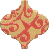 Керамическая плитка Kerama Marazzi Арабески Майолика OS/A39/65000 орнамент декор 6,5x6,5