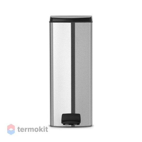 Прямоугольный мусорный бак Brabantia 25л стальной матовый (FPP) 369407