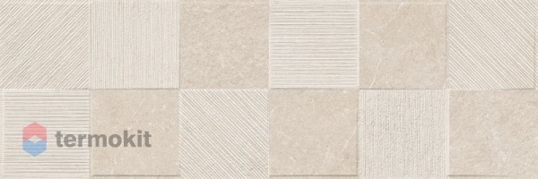 Керамическая плитка Ragno Eterna Blanco Struttura Quadro 3D rett. настенная 30x90