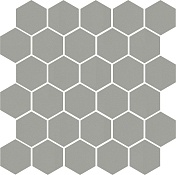 Керамическая плитка Kerama Marazzi Агуста 63002 серый светлый натуральный (полотно из 30 частей) 29,7х29,8