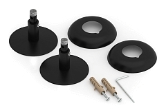 Водяной полотенцесушитель Стилье Версия-КН 600х500 (4) П 20x20 матовый черный, арт. 31640-6050