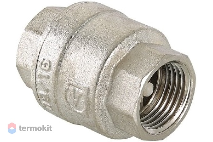 Valtec Клапан обратный никелированный 3/4"