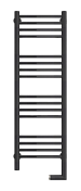 Электрический полотенцесушитель Сунержа Богема 2.0 (прямая) 1000x300 ТЭН Пр. темный титан муар арт. 15-5205-1030