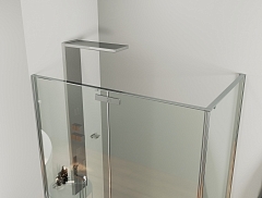 Душевой уголок Allen Brau Fantasy 2000x1000x1000 хром 3.11002-00