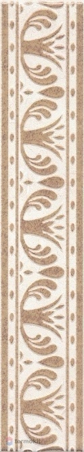 Керамическая плитка Kerama Marazzi Лаурито Орнамент AD/A214/6276 Бордюр 40х7,7х8
